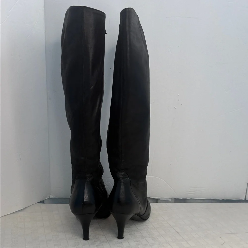 New Stevie knee-high boots in leather
